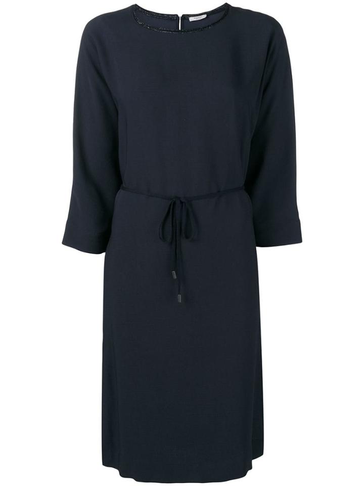 Peserico Belted Shift Dress - B61