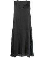 Kristensen Du Nord Linen Shift Dress - Grey