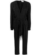 Iro Tie Waist Jumpsuit - Black