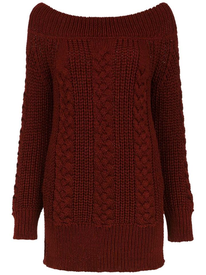 Tufi Duek Knit Blouse - Red