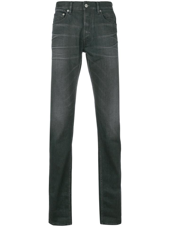 Stone Island Straight-leg Roll Up Jeans - Grey