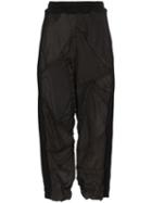 By Walid Sergio Cropped Trousers - Black