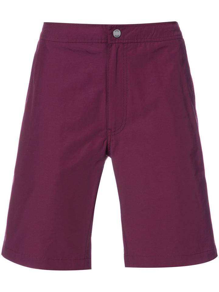 Onia - Calder Swim Shorts - Men - Cotton/nylon/spandex/elastane - 38, Red, Cotton/nylon/spandex/elastane