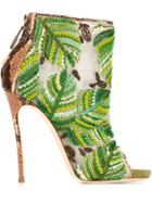 Dsquared2 Embroidered Boots - Green