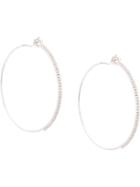 Mattia Cielo 18kt White Gold Diamond Dangle Earrings