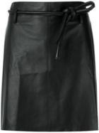 Egrey - Leather Skirt - Women - Leather - 42, Black, Leather
