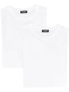 Dsquared2 2 Pack Logo Print T-shirts - White
