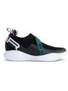 Swear Crosby Knit Sneakers - Black/white/blue