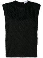 Christian Wijnants Tam Vest Top - Black