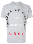 Moncler Printed T-shirt - Grey