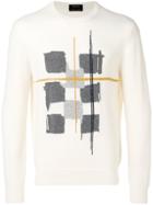 Z Zegna Printed Sweatshirt - White