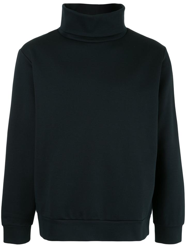 Rick Owens Draped Top Sweatshirt - Black