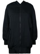 Rito Zip Up Coat, Women's, Size: 38, Black, Silk/polyurethane