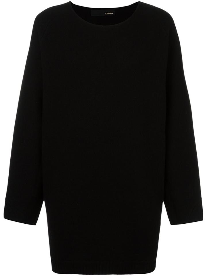 Avelon 'winterbird' Jumper - Black