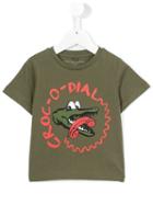 Stella Mccartney Kids - Croco Dial T-shirt - Kids - Cotton - 24 Mth, Green