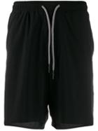 Falke Drawstring Waist Shorts - Black