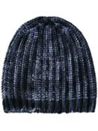 Avant Toi Ribbed Beanie, Men's, Merino/cashmere