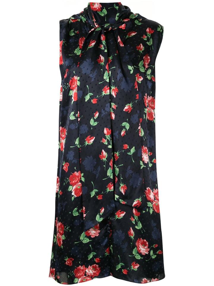 Magda Butrym Uluru Floral Midi Dress - Blue