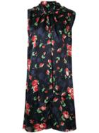 Magda Butrym Uluru Floral Midi Dress - Blue