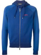 Dsquared2 Logo Hoodie, Men's, Size: Medium, Blue, Cotton