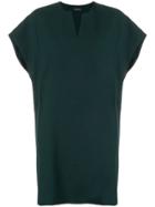 Roberto Collina Shift Short Dress - Green