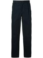Kolor Tucked Cropped Trousers - Blue