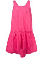 P.a.r.o.s.h. Ruffled Hem Dress - Pink