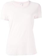 James Perse Blurry Stripes T-shirt, Women's, Size: 3, Pink/purple, Cotton