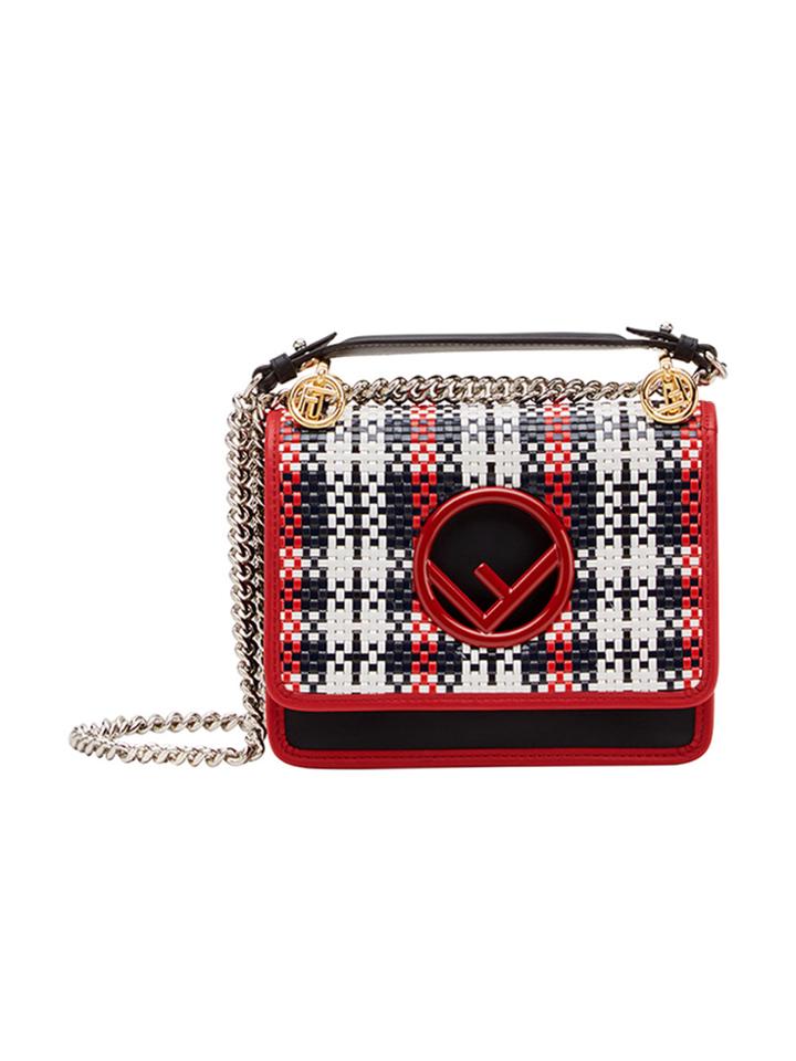 Fendi Kan I F Small Shoulder Bag - Multicolour