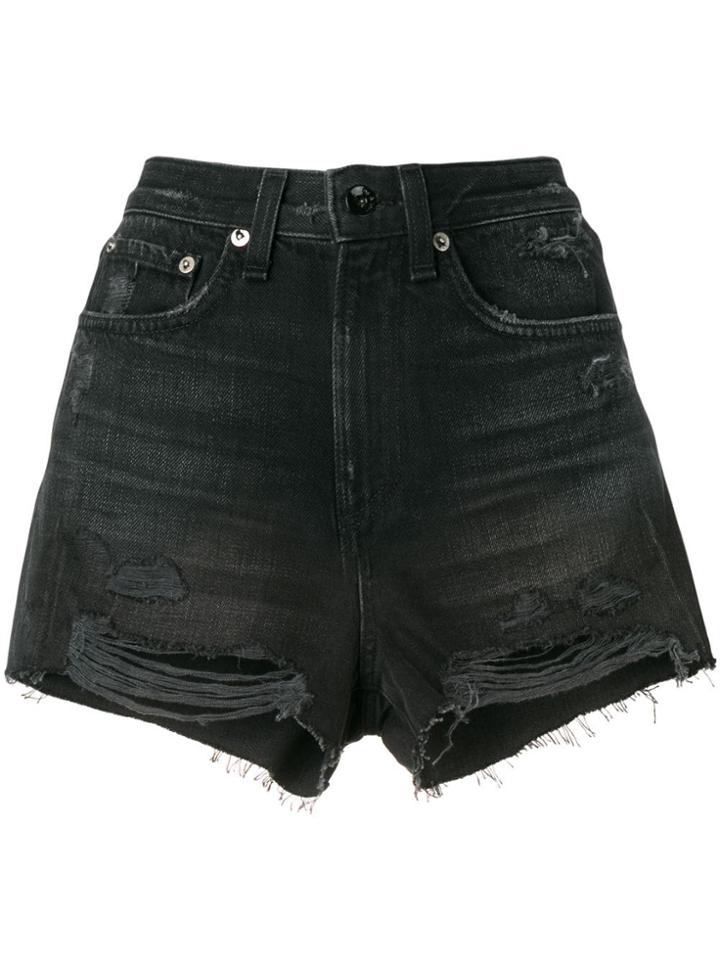 Rag & Bone Justine Shorts - Black