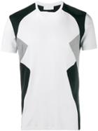 Neil Barrett Panelled T-shirt, Men's, Size: Xs, White, Cotton