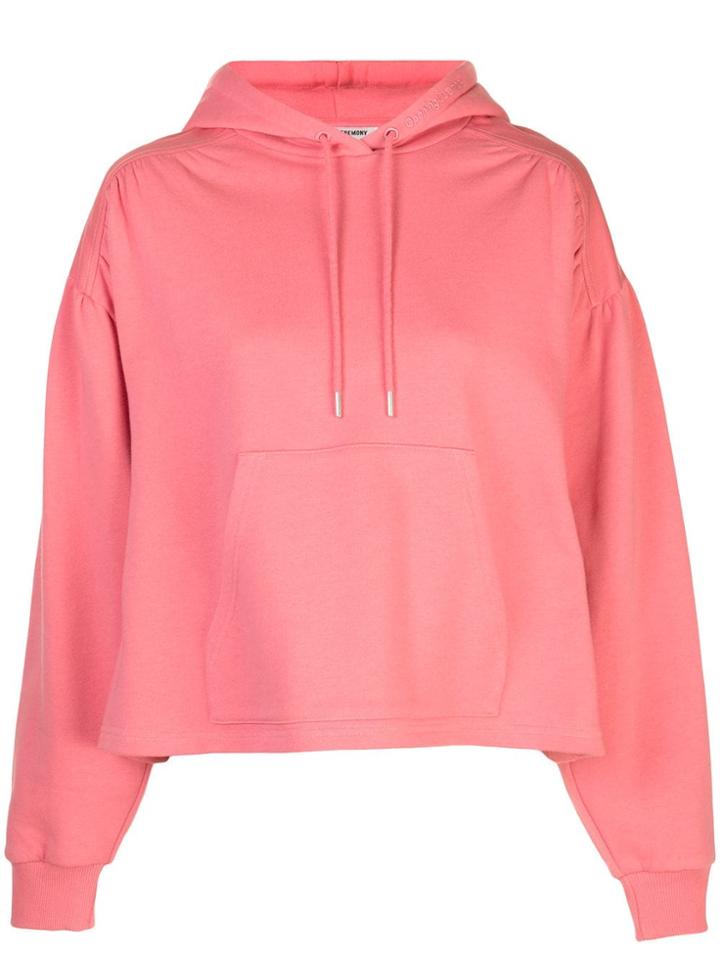 Opening Ceremony Cropped Hoodie - Pink