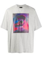 Marcelo Burlon County Of Milan Bumper Car Over T-shirt Melange Grey