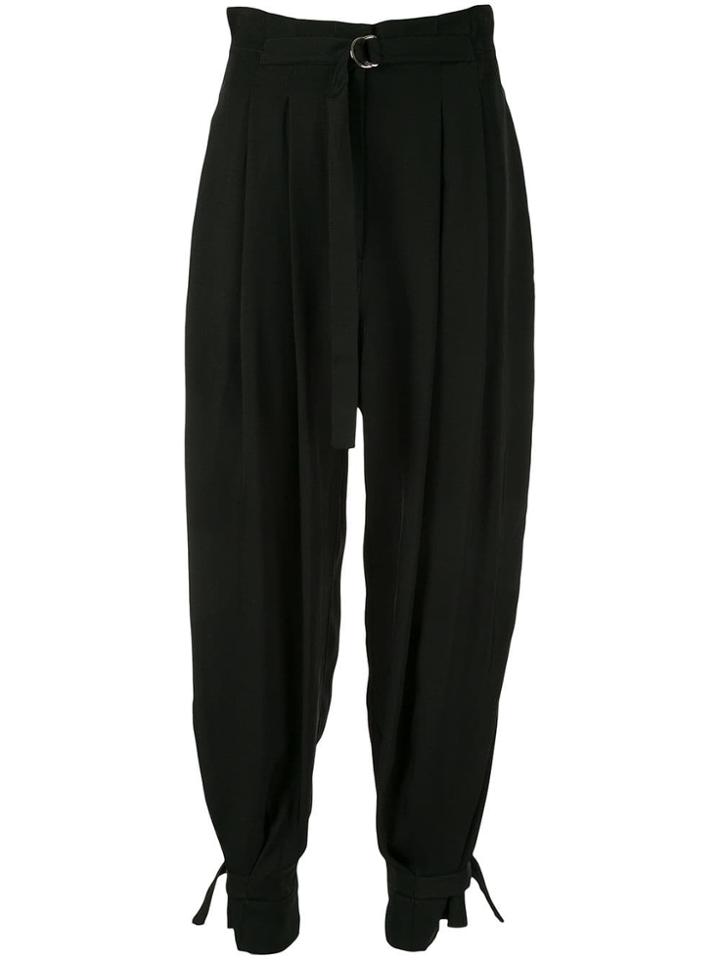 Lee Mathews Didion Tapered Trousers - Black