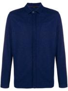 Loro Piana Long-sleeve Shirt Jacket - Blue