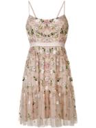 Needle & Thread Embellished Dress, Women's, Size: 0, Pink/purple, Nylon/polyester