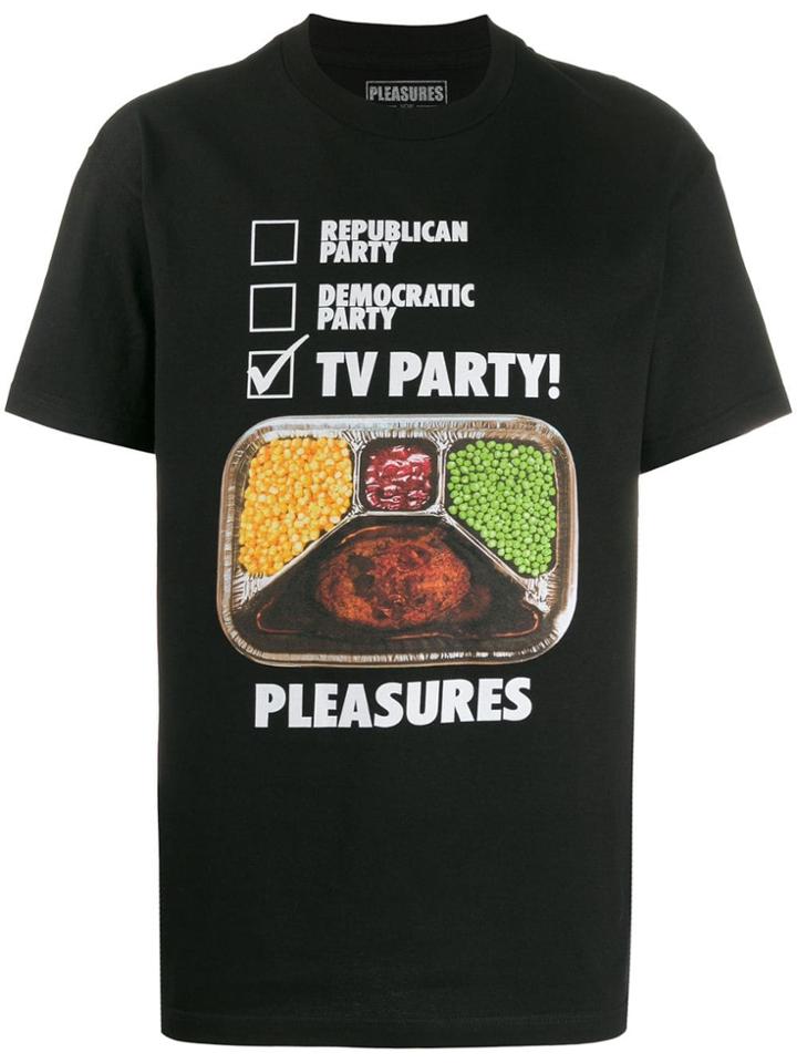 Pleasures Tv Party T-shirt - Black