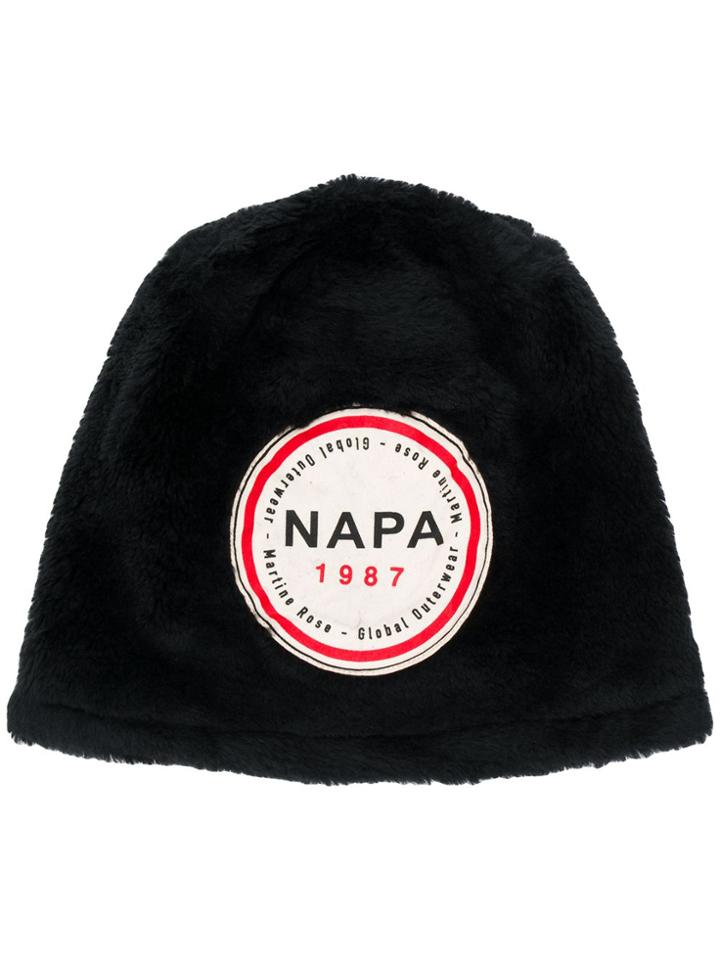Napa By Martine Rose Logo Patch Hat - Black