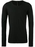 Poème Bohémien Crew Neck Sweatshirt, Men's, Size: 48, Black, Cotton