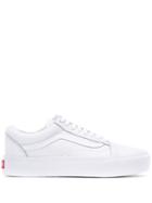 Vans Platform Sole Sneakers - White