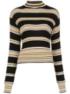 Nk Knitted Striped Jumper - Multicolour