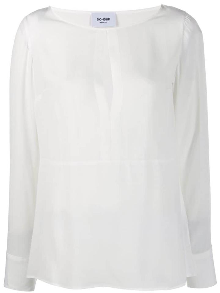 Dondup Keyhole Blouse - White