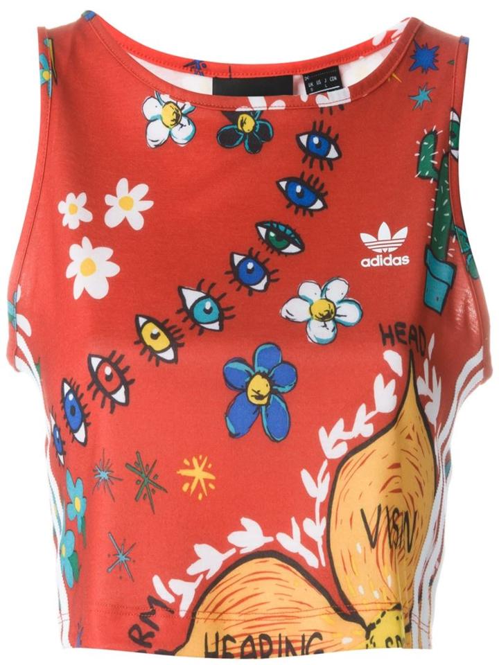 Adidas Originals 'artist' Cropped Tank Top