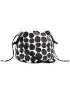 Pleats Please By Issey Miyake Printed Shoulder Bag - Black