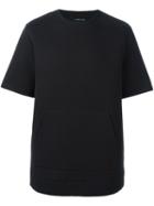 Helmut Lang Wide Sleeve T-shirt, Men's, Size: Small, Black, Cotton/nylon/viscose