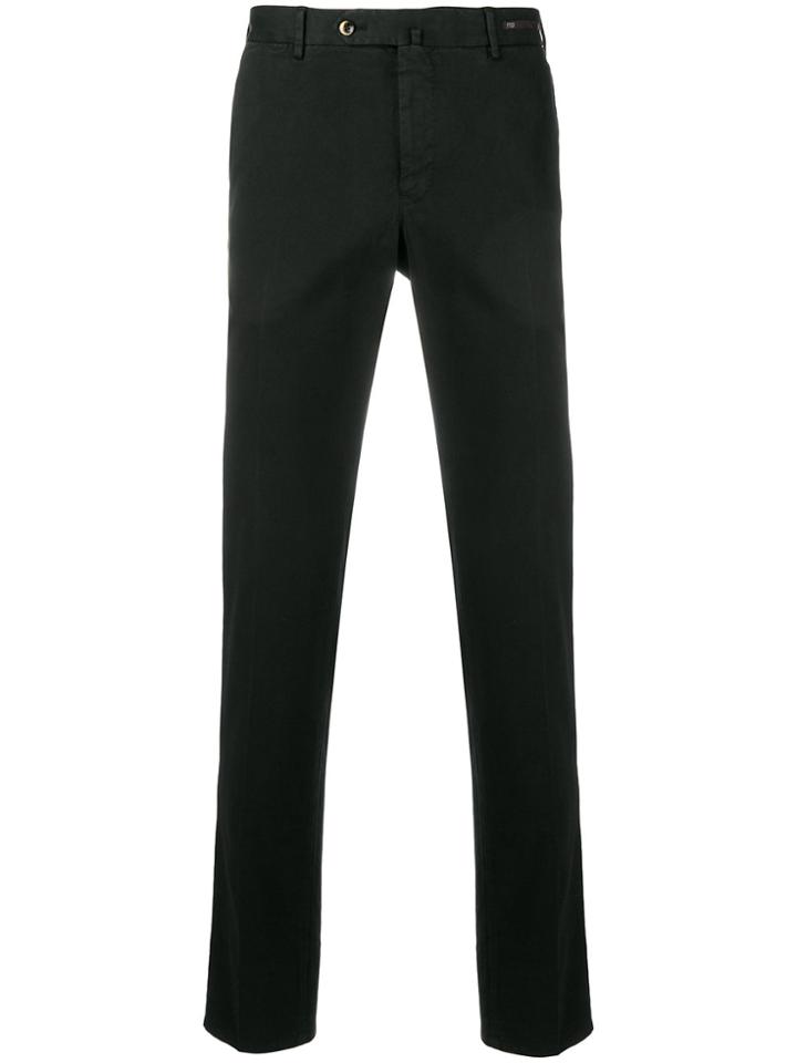 Pt01 Slim Fit Trousers - Black