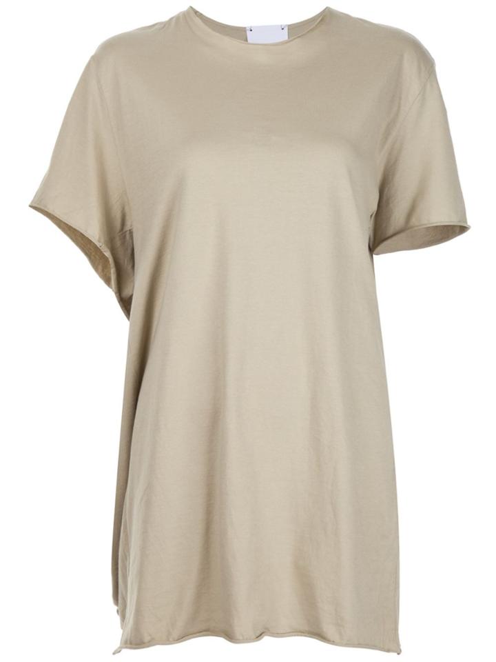 Lost & Found Rooms Side Pocket T-shirt - Nude & Neutrals