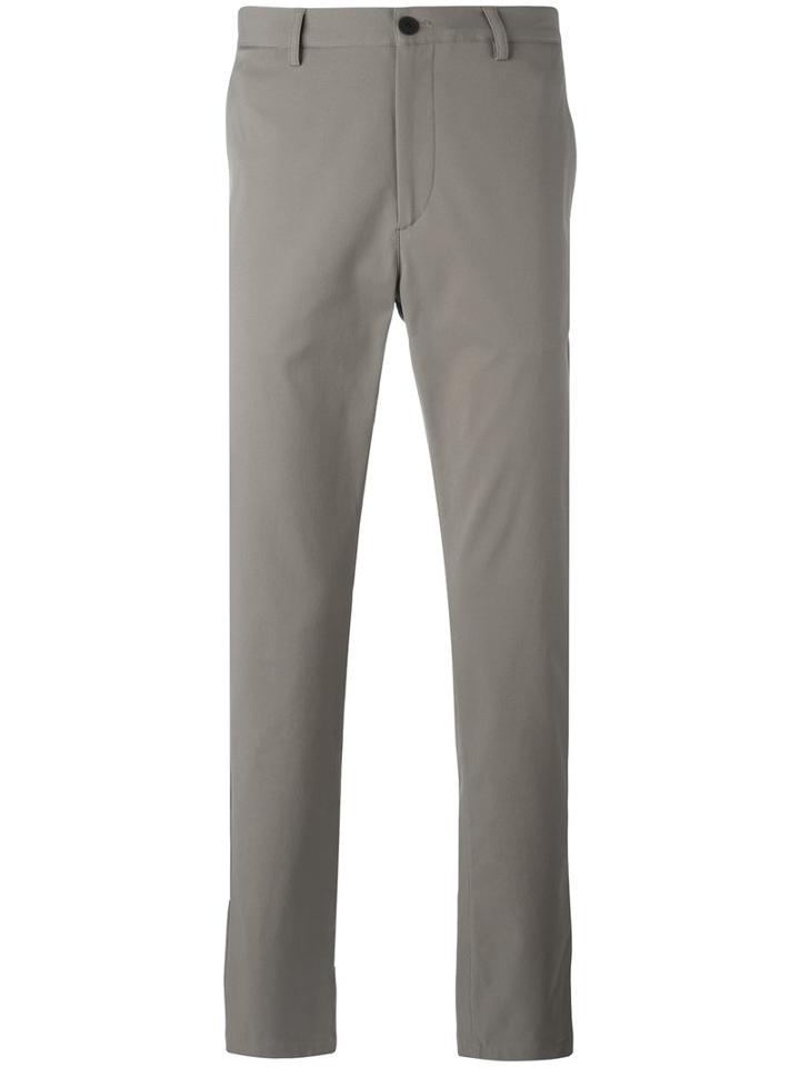 Theory - Straight-leg Stretch Trousers - Men - Polyamide/spandex/elastane - 36, Nude/neutrals, Polyamide/spandex/elastane
