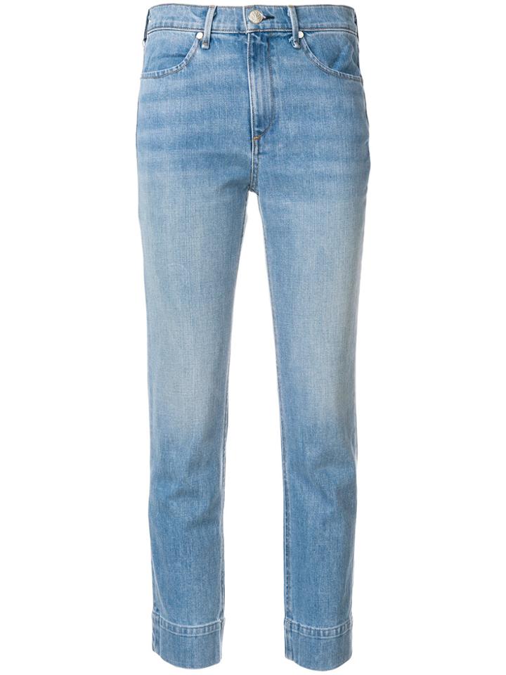 Rag & Bone /jean Cropped Cigarette Jeans - Blue