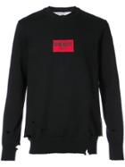 Givenchy Distressed Sweatshirt - Black